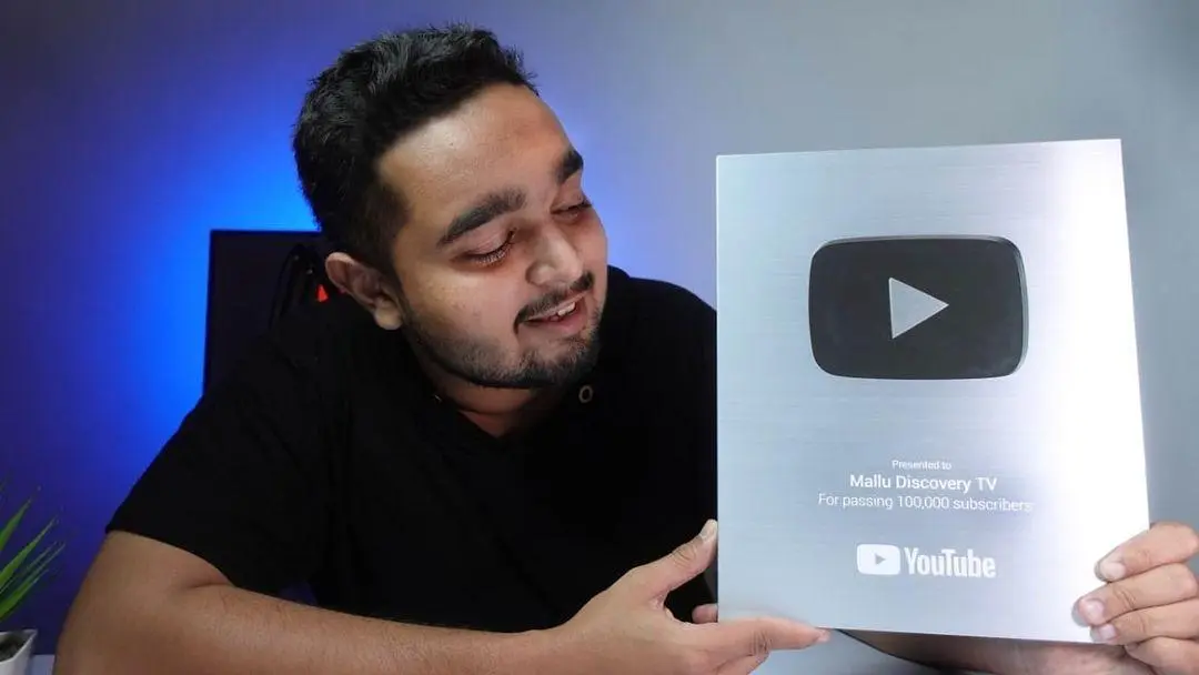 Youtube 100K Play Button